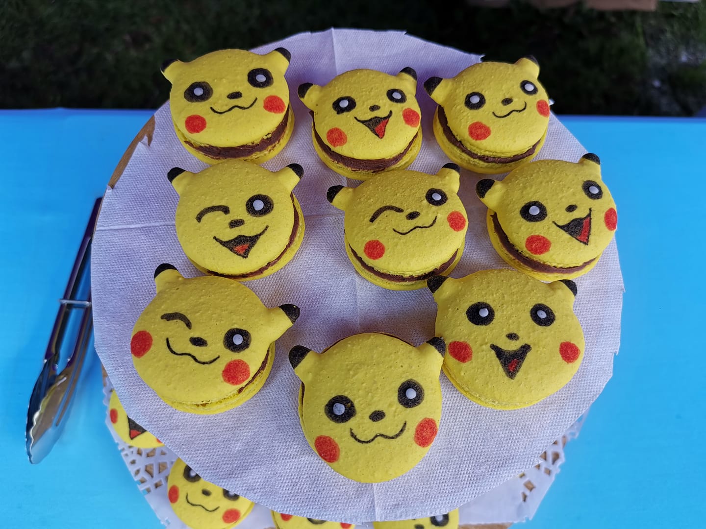 Pikachu French Macarons